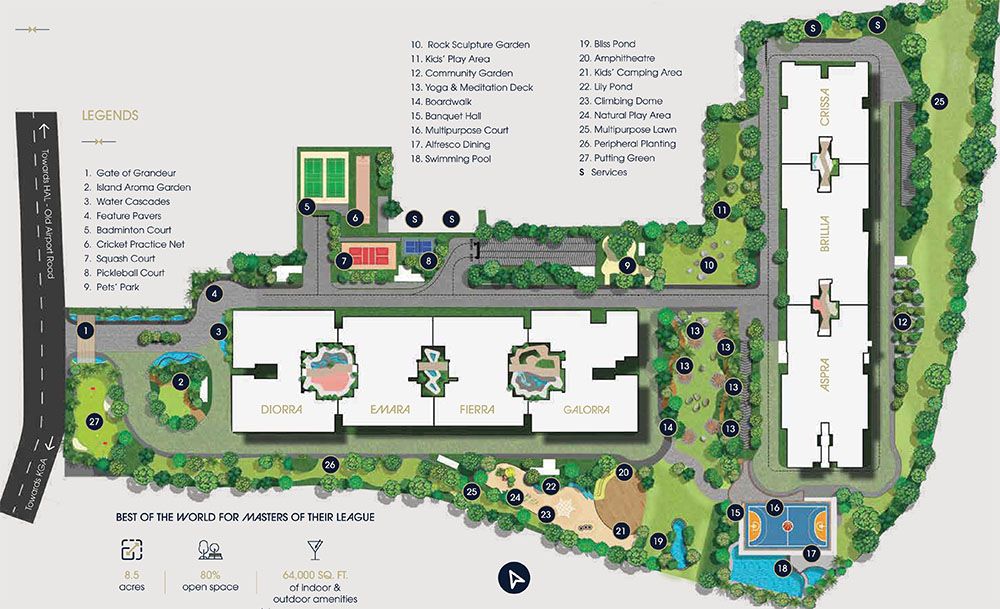 Master Plan - Century Regalia Indiranagar
