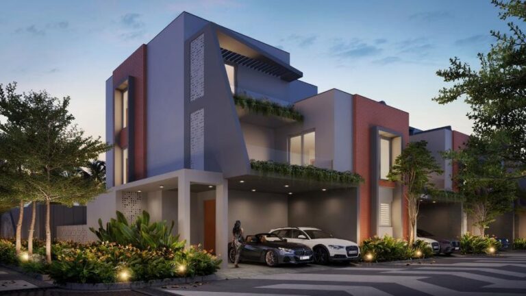 Elevation D - Between The Greens Villas