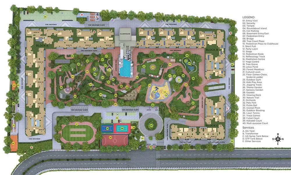 Master Plan - Sattva Vasanta Skye