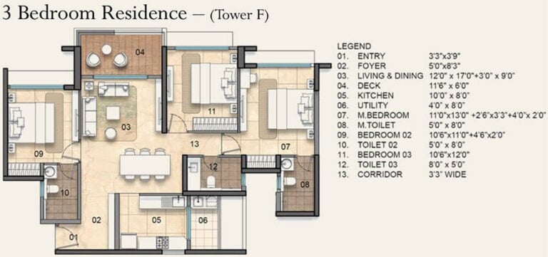 3BHK - Lodha Haven HSR Apartments