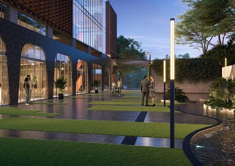 Courtyard - Godrej Tiara Yeshwanthpur