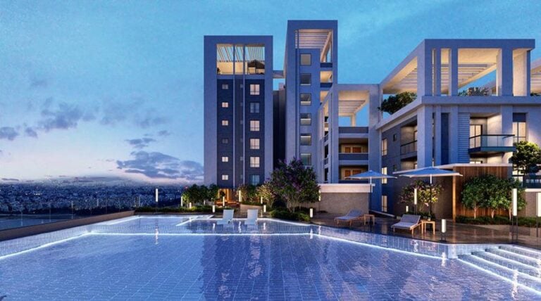 Elevation-2 - Vian Mrida Apartments Kollur