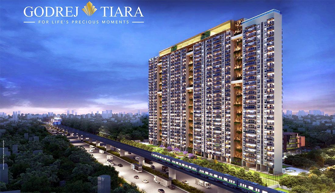 Main Elevation - Godrej Tiara Yeshwanthpur