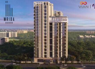 Main Elevation - Vian Mrida Apartments Kollur