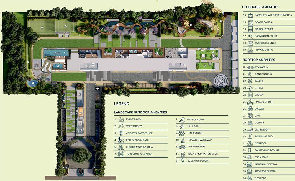 Master Plan - Godrej Tiara Yeshwanthpur