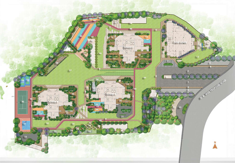 Master Plan - Lansum Encanto Hyderabad