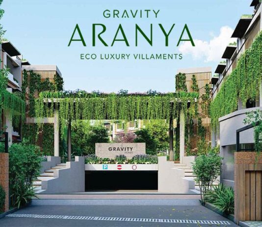 Main Elevation - Gravity Aranya Villas