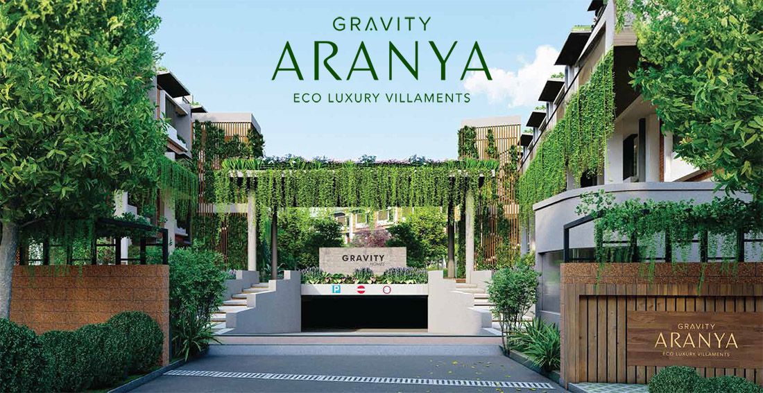 Main Elevation - Gravity Aranya Villas