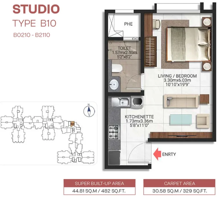 Studio 482 - Brigade Lakecrest Bhattarahalli