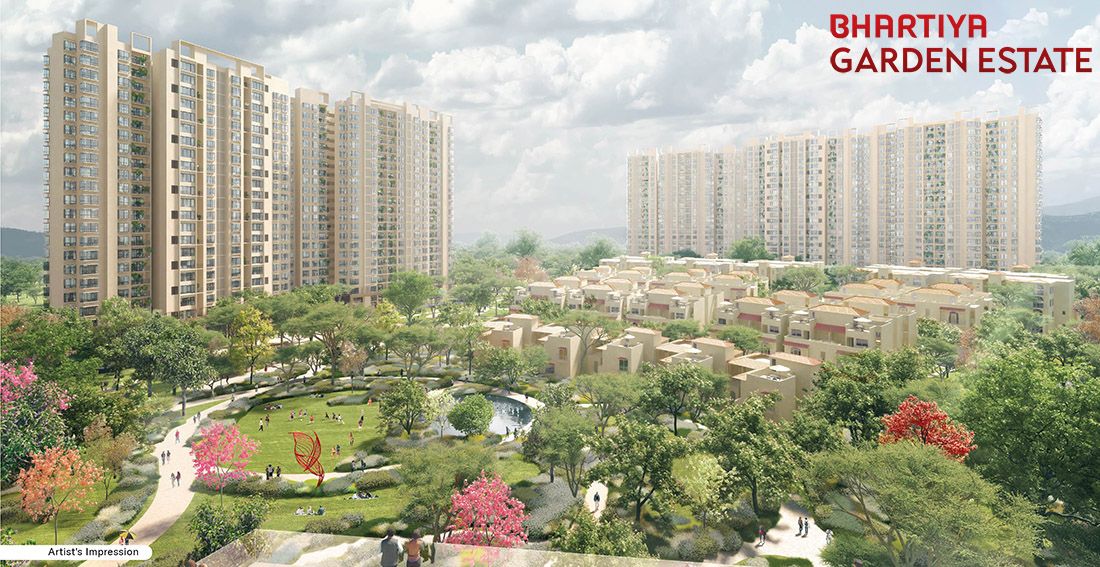 Main Elevation - Nikoo Garden Estate