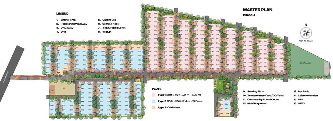 Master Plan - Brigade Cherry Blossom Plots Master Plan - Brigade Cherry Blossom Plots