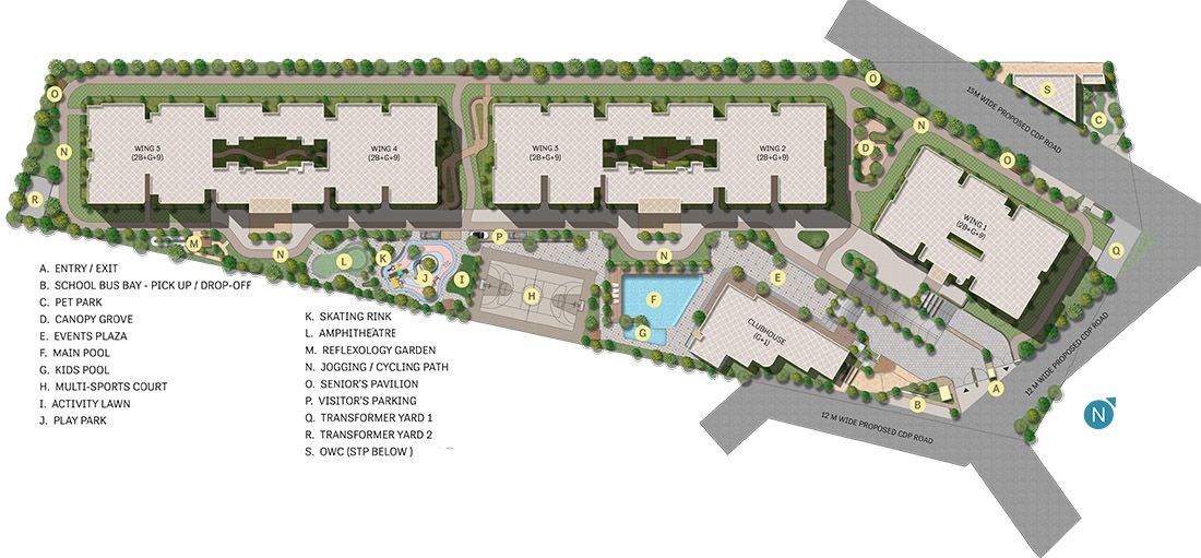 Master Plan - Sobha Magnum Opus Magnus Bannerghatta Master Plan - Sobha Magnum Opus Magnus Bannerghatta