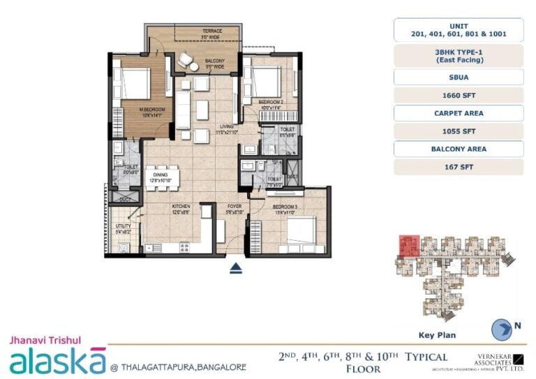 3BHK 1660 - Jhanavi Trishul Alaska
