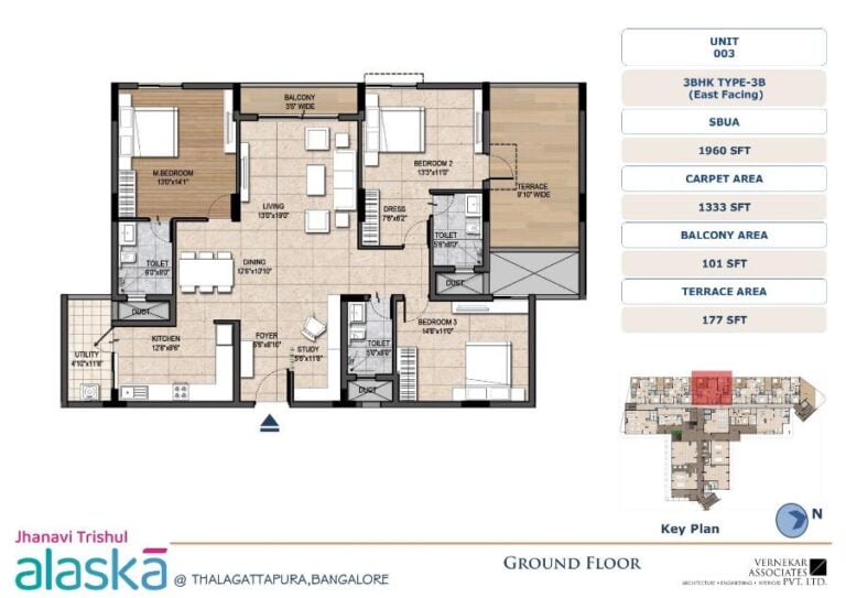 3BHK 1960 - Jhanavi Trishul Alaska