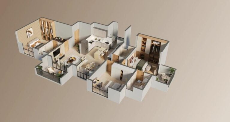 3BHK - Earthscape By Bricks & Milestones