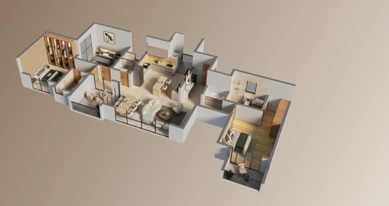 3BHK Plus - Earthscape By Bricks & Milestones