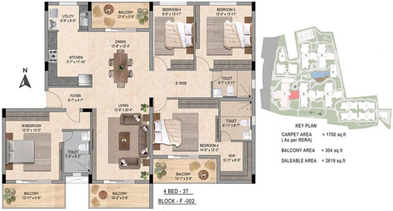 4BHK 2619 - Tattvam Midori Sarjapur