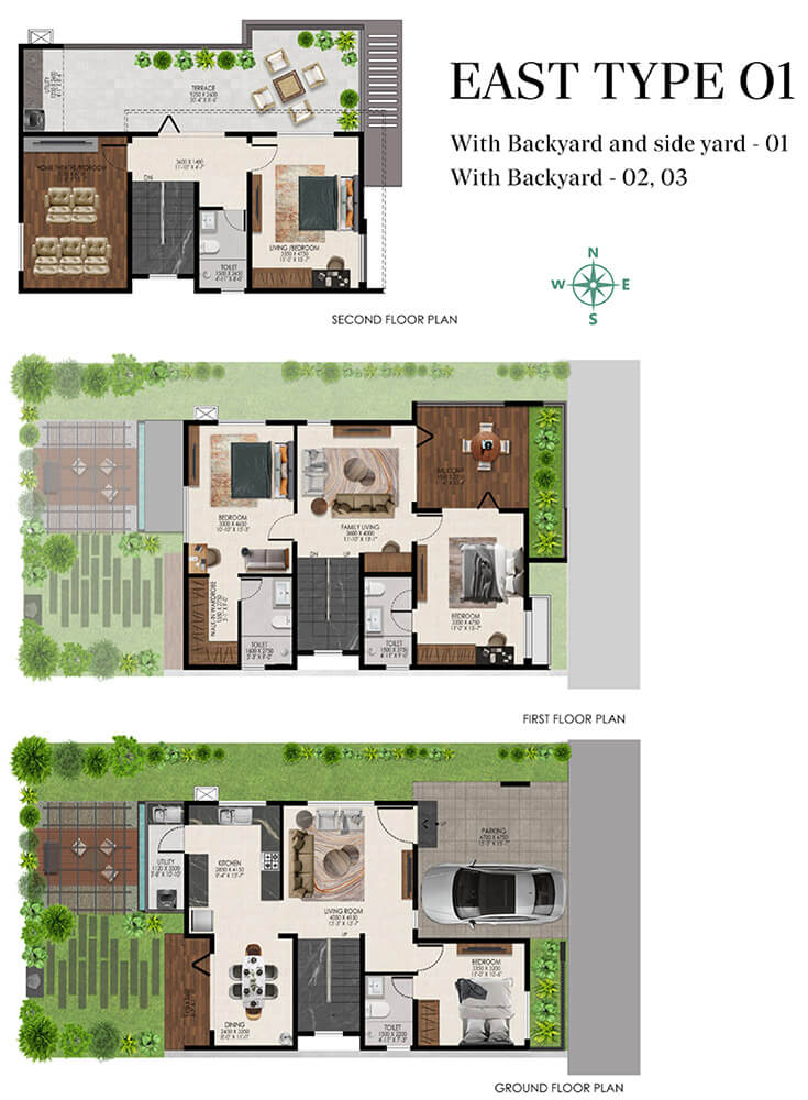 4BHK East T1 - Buildiko Spring Woods