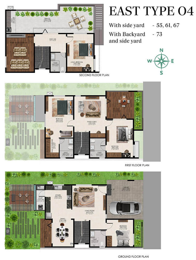 4BHK East T4 - Buildiko Spring Woods