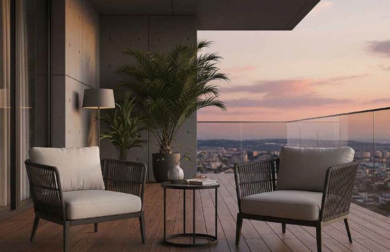 Balcony - Casagrand Estancia Kogilu