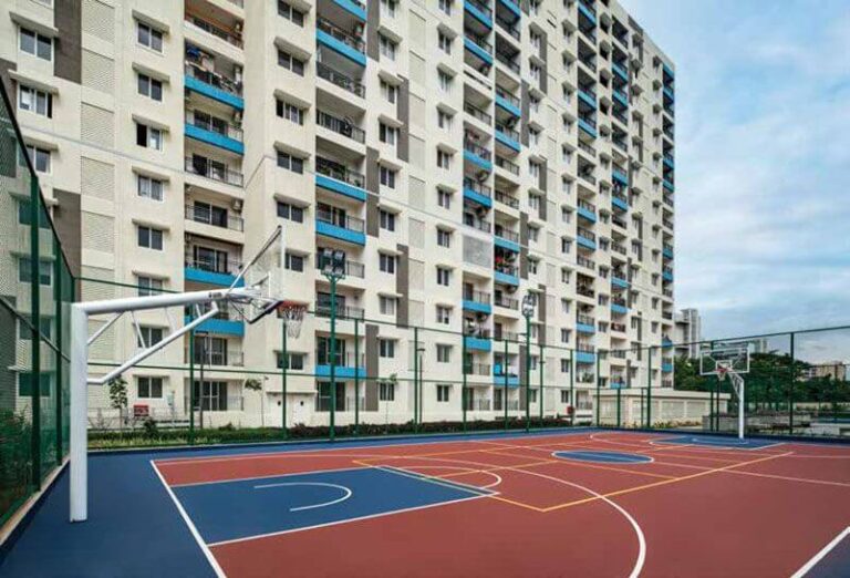 Basketball-Court - Adarsh LakeFront Phase 2