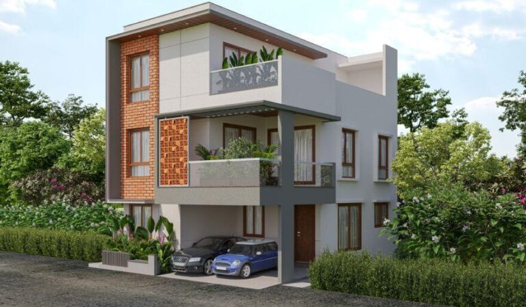 Buildiko Spring Woods Villas Elevation D