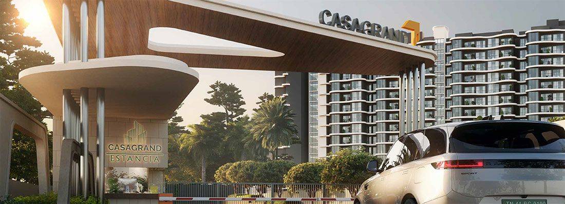 Entrance - Casagrand Estancia Kogilu Entrance - Casagrand Estancia Kogilu