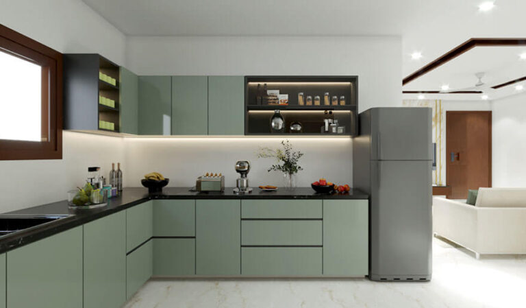 Buildiko Spring Woods Villas Kitchen Side View