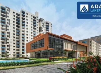 Main Elevation - Adarsh LakeFront Phase 2