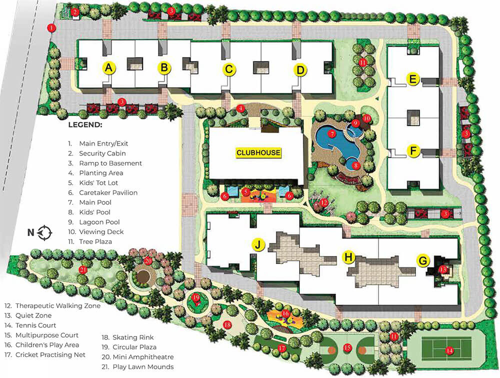Master Plan - Adarsh LakeFront Phase 2