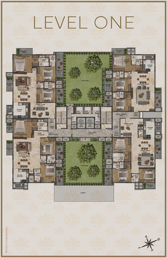 Master Plan - Magnolia Delight Apartments