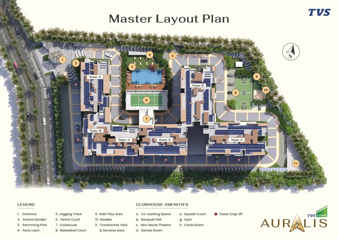 Master Plan - TVS Emerald Auralis Master Plan - TVS Emerald Auralis