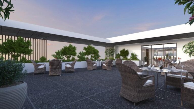 Open Seating - Magnolia Delight Apartments