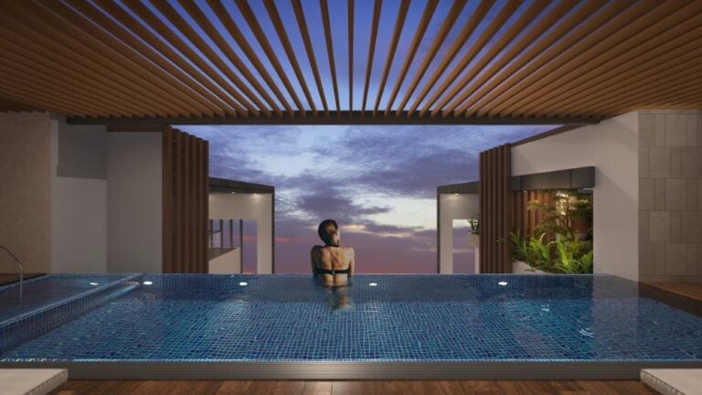 Pool Infinity - Magnolia Delight Apartments