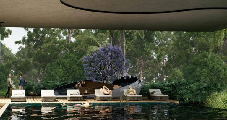 Pool-Lounge - Earthscape By Bricks & Milestones