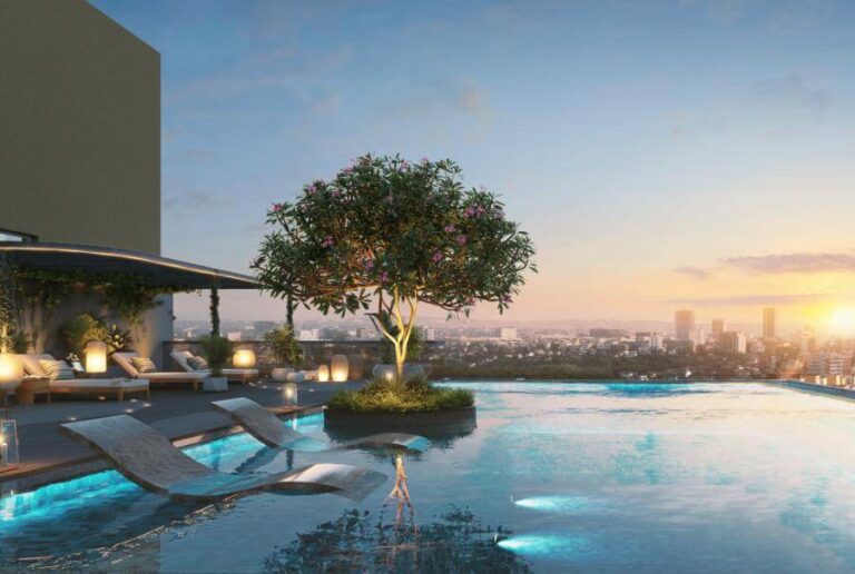 Pool-View - Lansum Elena Kokapet