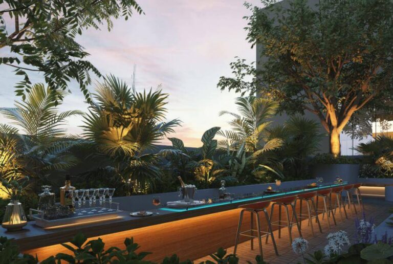 Terrace Lounge - Lansum Elena Kokapet
