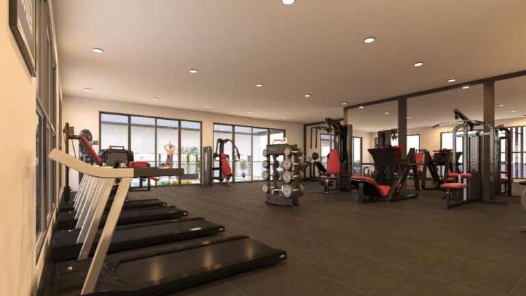 Terrace Gym - Magnolia Delight Apartments