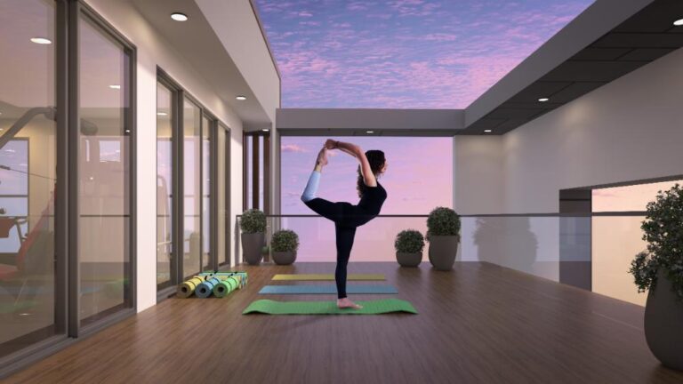 Terrace Yoga - Magnolia Delight Apartments