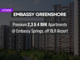 Upcoming Embassy Greenshore Apartments Devanahalli PH Homz N Space