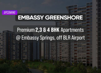 Upcoming Embassy Greenshore Apartments Devanahalli PH Homz N Space