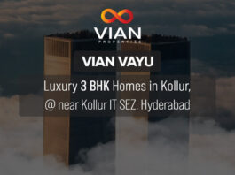 Vian Vayu Apartments in Kollur, Hyderabad Details | Reviews | Price | Floor Plan | Photos | Master Plan | Brochure | Amenities | Location Vian Vayu Kollur Hyderabad PH Homz N Space