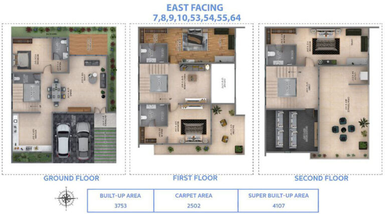 Villa East 4107 - Sapphire Villas By 42 Estates