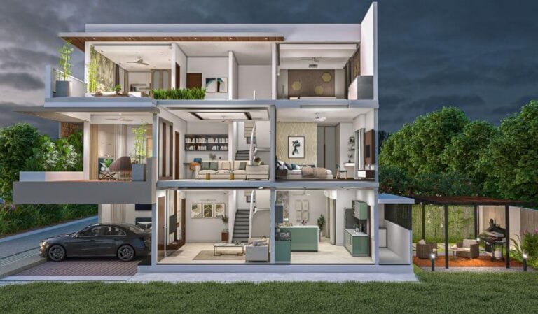 Buildiko Spring Woods Villas Villa Layout