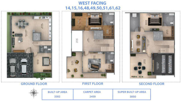 Villa West 3850 - Sapphire Villas By 42 Estates