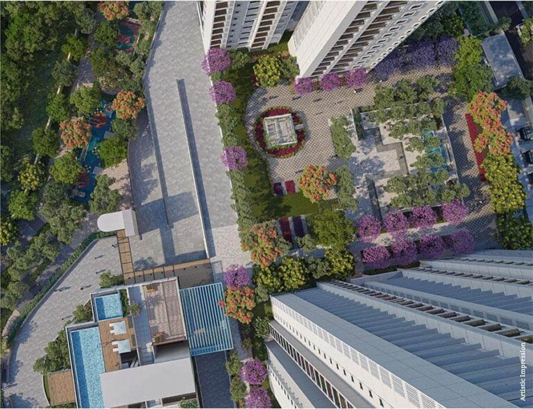 Aerial - Vaishnavi At-One Krishna Brindavan