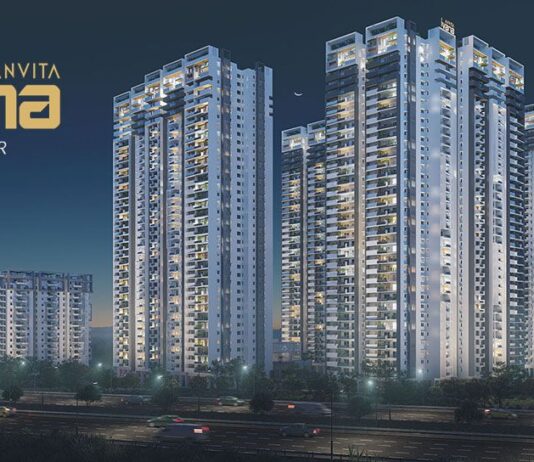 Anvita Ivana Phase 2 in Kollur, Hyderabad Details | Reviews | Price | Floor Plan | Photos | Master Plan | Brochure | Amenities | Location Main Elevation - Anvita Ivana Phase 2 Kollur