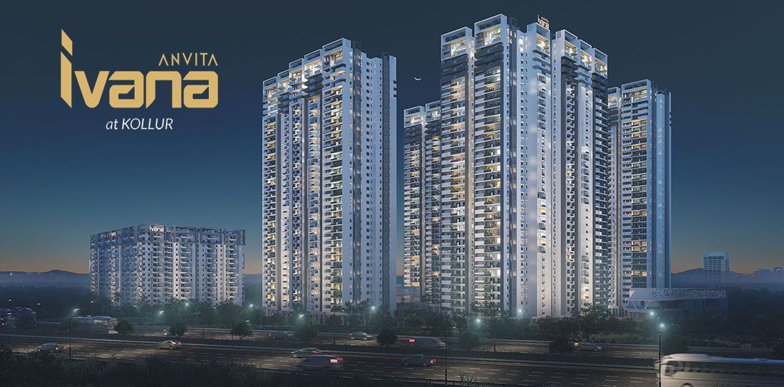 Main Elevation - Anvita Ivana Phase 2 Kollur Main Elevation - Anvita Ivana Phase 2 Kollur