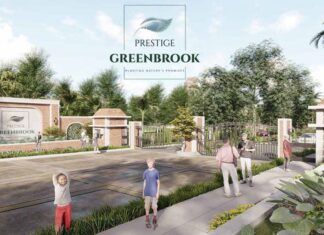 Main Elevation - Prestige Greenbrook Plots IVC Road