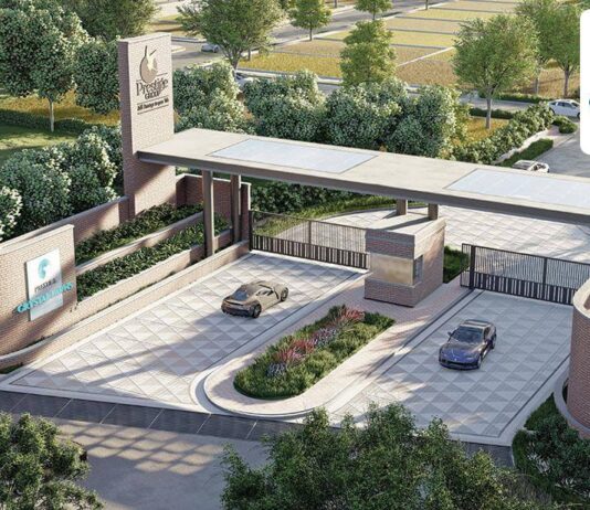 Main Entrance - Prestige Crystal Lawns Plots